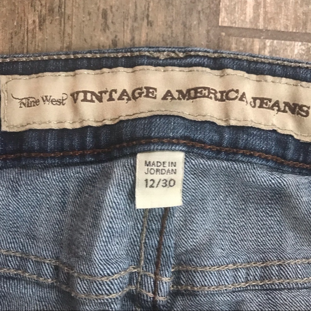 Nine West Classic Rise Bootcut jeans Jr size 11 (short) - Picture 6 of 10